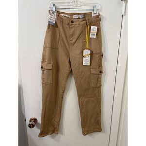 Celebrity Ace NWT Sz 15 Tan/Caramel "The Skater" Cargo Pants Relaxed Fit In:32"
